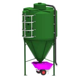   ROTO FESILO felmászó védő gyűrű 11 m3 fém lábas silóhoz