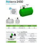 RoTerra 20.000 L esővízgyűjtő tartály