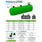 50000 L RoTerra 2450 esővízgyűjtő, tüzivíz tartály