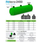 55000 L RoTerra 2450 esővízgyűjtő, tüzivíz tartály