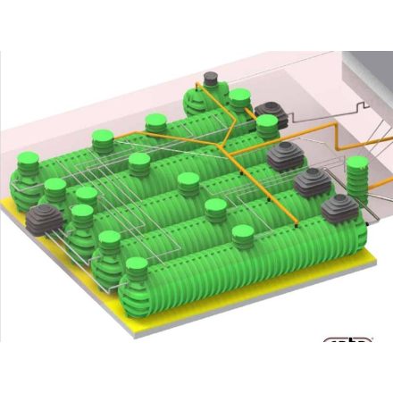 400 PE RoGreen PRO közületi szennyvíztisztító telep