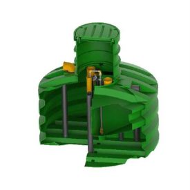 8 PE EcoBlue háztartási szennyvíztisztító rendszer