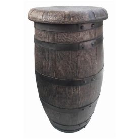 Hordó bárszék (420×420×760)