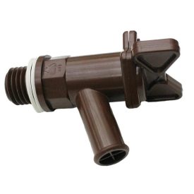 Barna Műanyag csap (1/2’’ M23/B1)